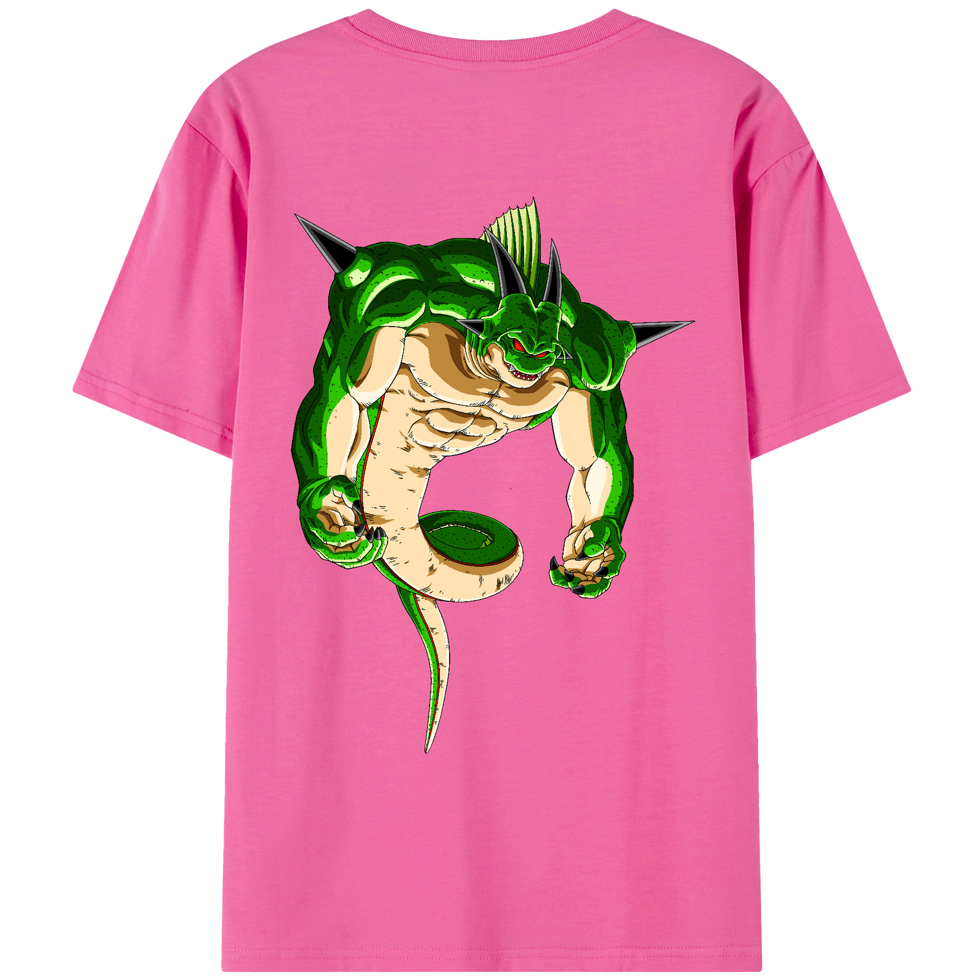 （画像用） ドラゴンボール 神龍 シェンロン DRAGON BALL Shenron レディース半袖Tシャツ(バックプリント)